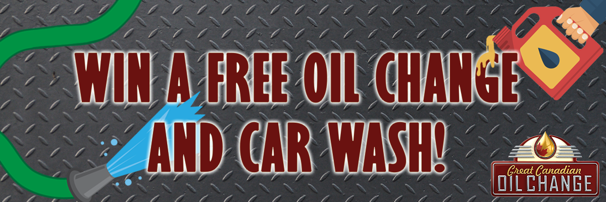 Win A Car Wash & Oil Change